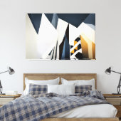 無限大の構造 キャンバスプリント (インサイチュ (寝室))