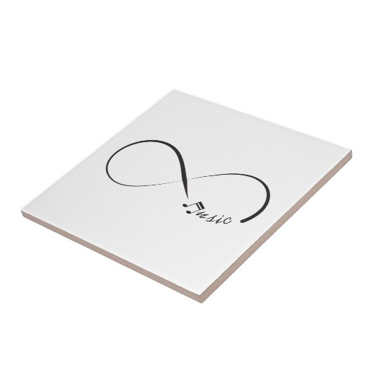 無限大の音楽記号 タイル (側面)