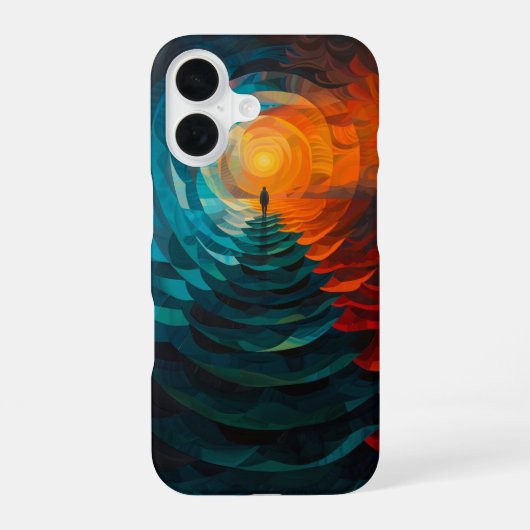 無限大へのパス iPhone 16ケース (裏面)
