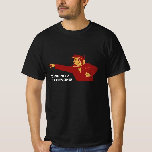 無限大へ、さようなら Tシャツ (正面)