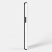 無限大記号とクジャクの羽 iPhoneケース (右側面)