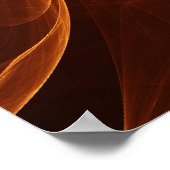 無限大金ゴールド ポスター (角)