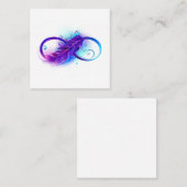 無限大（紫の羽） ロイヤリティカード (正面/裏面)