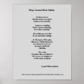 無限学について ポスター (正面)