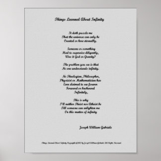 無限学について ポスター