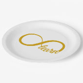 無限学の ペーパープレート (アングル)