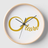 無限学の 壁時計 (正面)