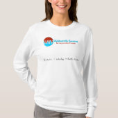 無限学の：女性の長い眠り Tシャツ (正面)