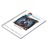 「無限学の：素晴らし先生と技術ノートブック ノートブック (左側)