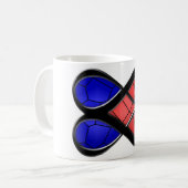 無限愛ステンドグラス コーヒーマグカップ (正面左)