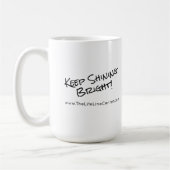 無限愛及び感謝第15記念日のマグ コーヒーマグカップ (左)