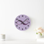 無限時計 ラウンド壁時計 (ホーム)