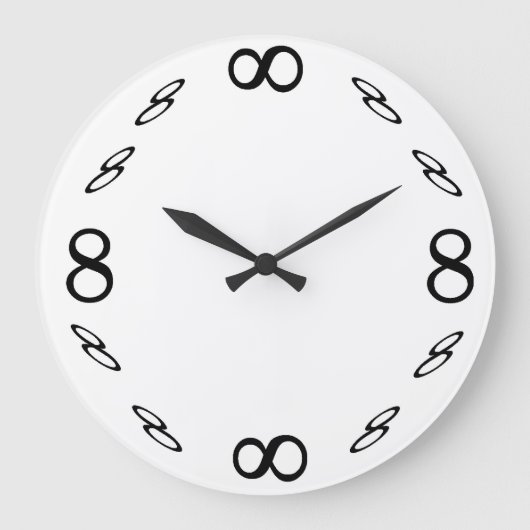 無限時計 ラージ壁時計 (正面)