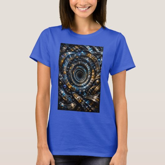 無限次元の渦 Tシャツ (正面)