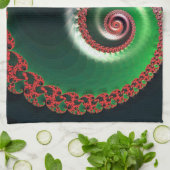 無限渦 キッチンタオル (折り畳み)