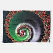 無限渦 キッチンタオル (横)