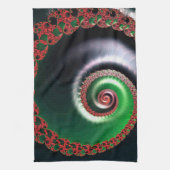 無限渦 キッチンタオル (縦)