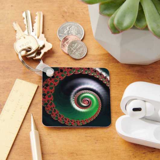 無限渦 キーホルダー (デスク)