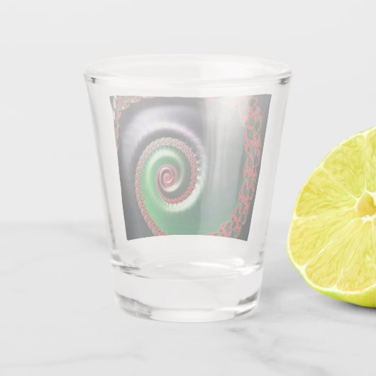 無限渦 ショットグラス (裏面)
