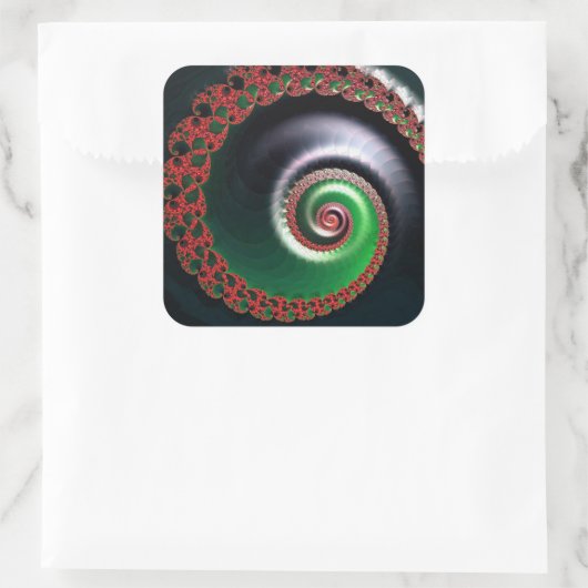 無限渦 スクエアシール (バッグ)