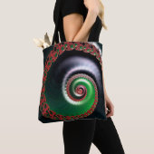 無限渦 トートバッグ (クローズアップ)
