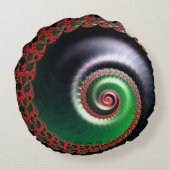 無限渦 ラウンドクッション (裏面)