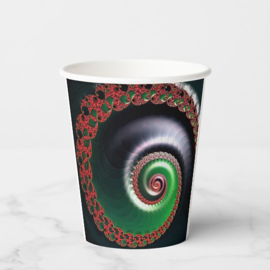 無限渦 紙コップ (裏面)