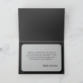 無限穴のインタビューのサンキューカード サンキューカード (内部)