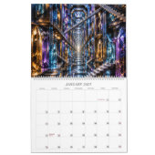 無限結晶建築 2027年カレンダー カレンダー (1月 2027)