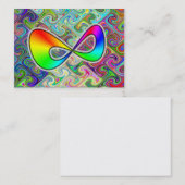 無限虹の名刺 名刺 (正面/裏面)