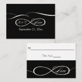 無限記号サイン無限愛テーブル席 プレイスカード (正面/裏面)