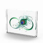 無限記号(ピーコックの羽根付き) フォトブロック (右)