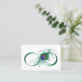 無限記号(ピーコックの羽根付き) 紹介カード (スタンド正面)