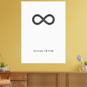 無限調和記号 キャンバスプリント (インサイチュ (リビング))