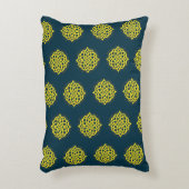 無限調和：聖マンダラケルトのシンボルアート アクセントクッション (正面(垂直))