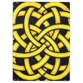 無限調和:聖マンダラケルトのシンボルアート クリップボード (裏面)