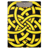 無限調和:聖マンダラケルトのシンボルアート クリップボード (正面)