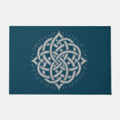 無限調和：聖マンダラケルトのシンボルアート ドアマット (正面)