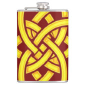 無限調和：聖マンダラケルトのシンボルアート フラスク (正面)