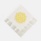 無限調和:聖マンダラケルトのシンボルアート 縁ありランチョンナプキン (角)