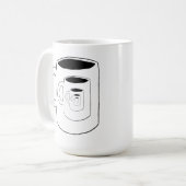 無限退化 コーヒーマグカップ (正面左)