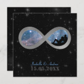 無限遠と超越結婚式招待状 招待状 (正面/裏面)