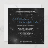 無限遠と超越結婚式招待状 招待状 (裏面)