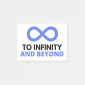 無限遠に ポストイット (正面)