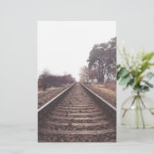 無限遠の鉄道 便箋 (スタンド正面)