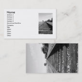 無限鉄道名刺 名刺 (正面/裏面)