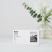 無限鉄道名刺 名刺 (スタンド正面)