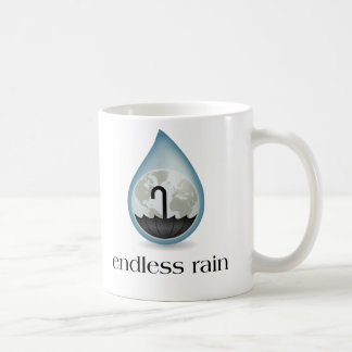 無限雨マグ コーヒーマグカップ