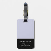 無限 ラゲッジタグ (裏面縦)