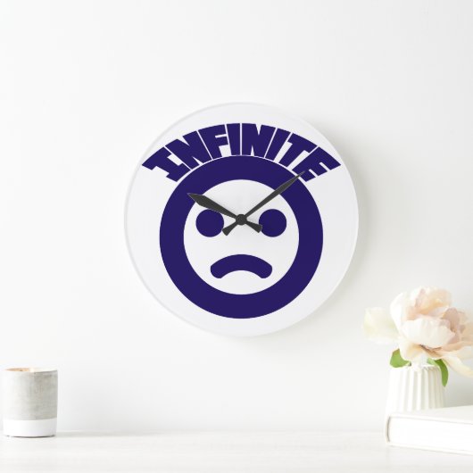 無限=( ラージ壁時計 (ホーム)